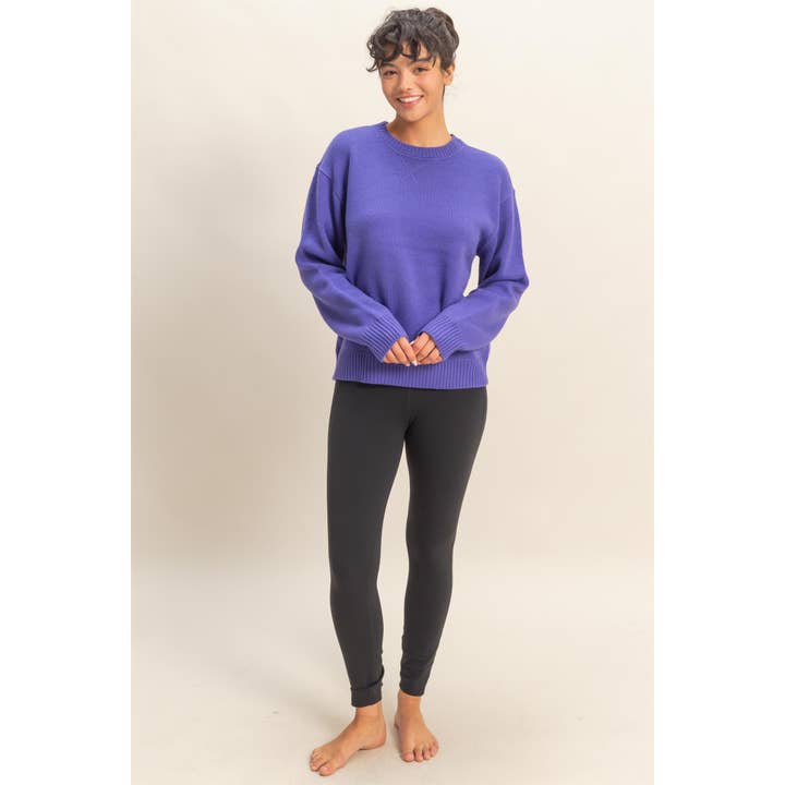 HYFVE - Wholesale Knit Sweater - Women's - Crew Neck Sweater11