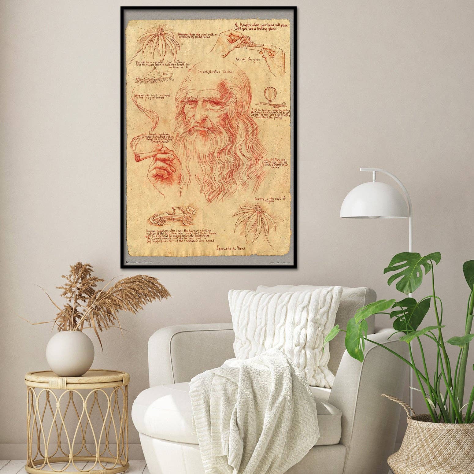 Close Up GmbH - Wholesale Poster - Leonardo Smoking Pot Poster1