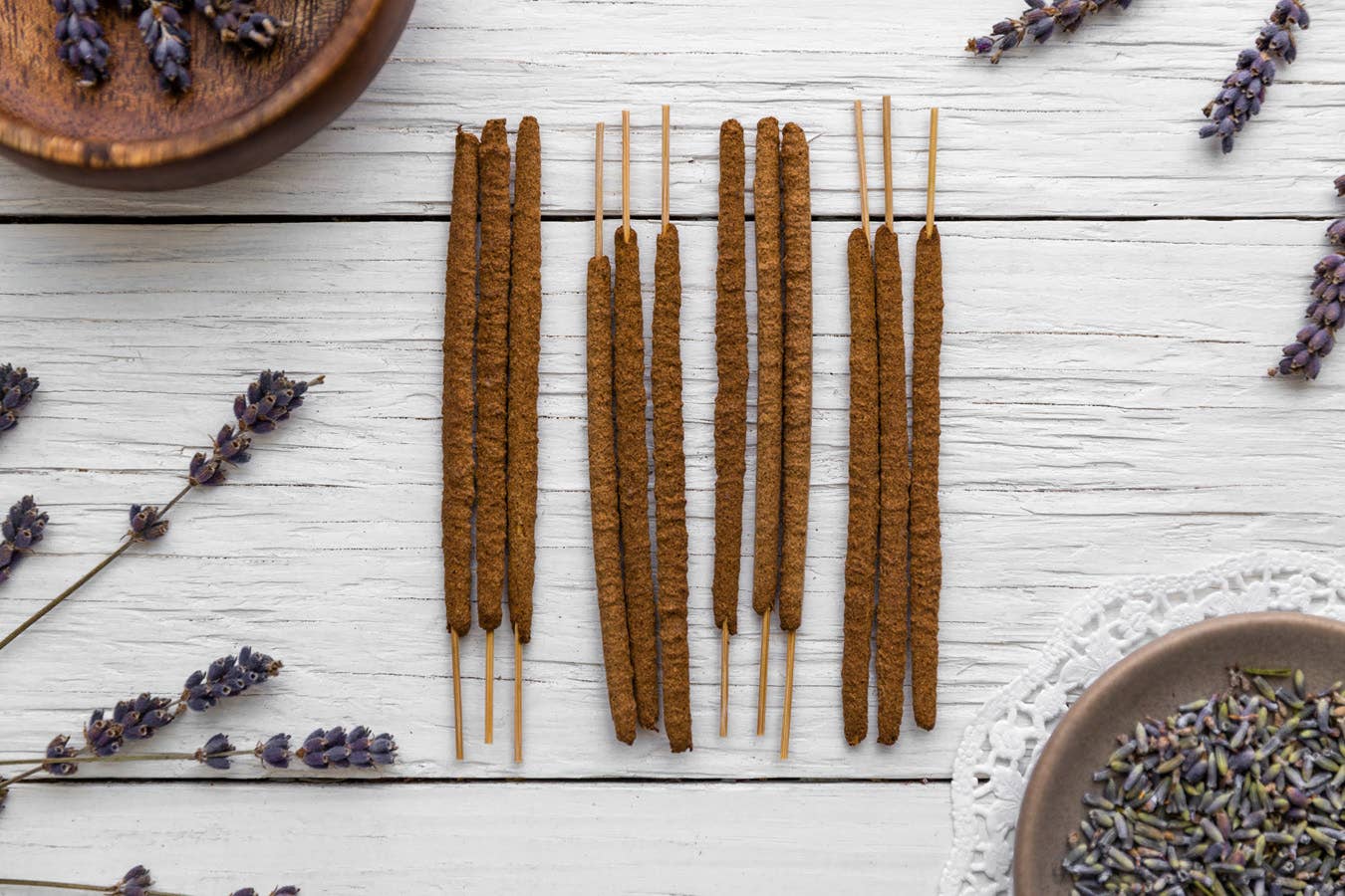 Leftover Hippies Incense - Wholesale Incense - All-Natural Herbal LAVENDER Incense Sticks, Bulk1