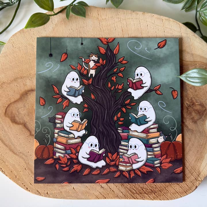 Ghost Tree Postcard for wholesale by Magic&Books
