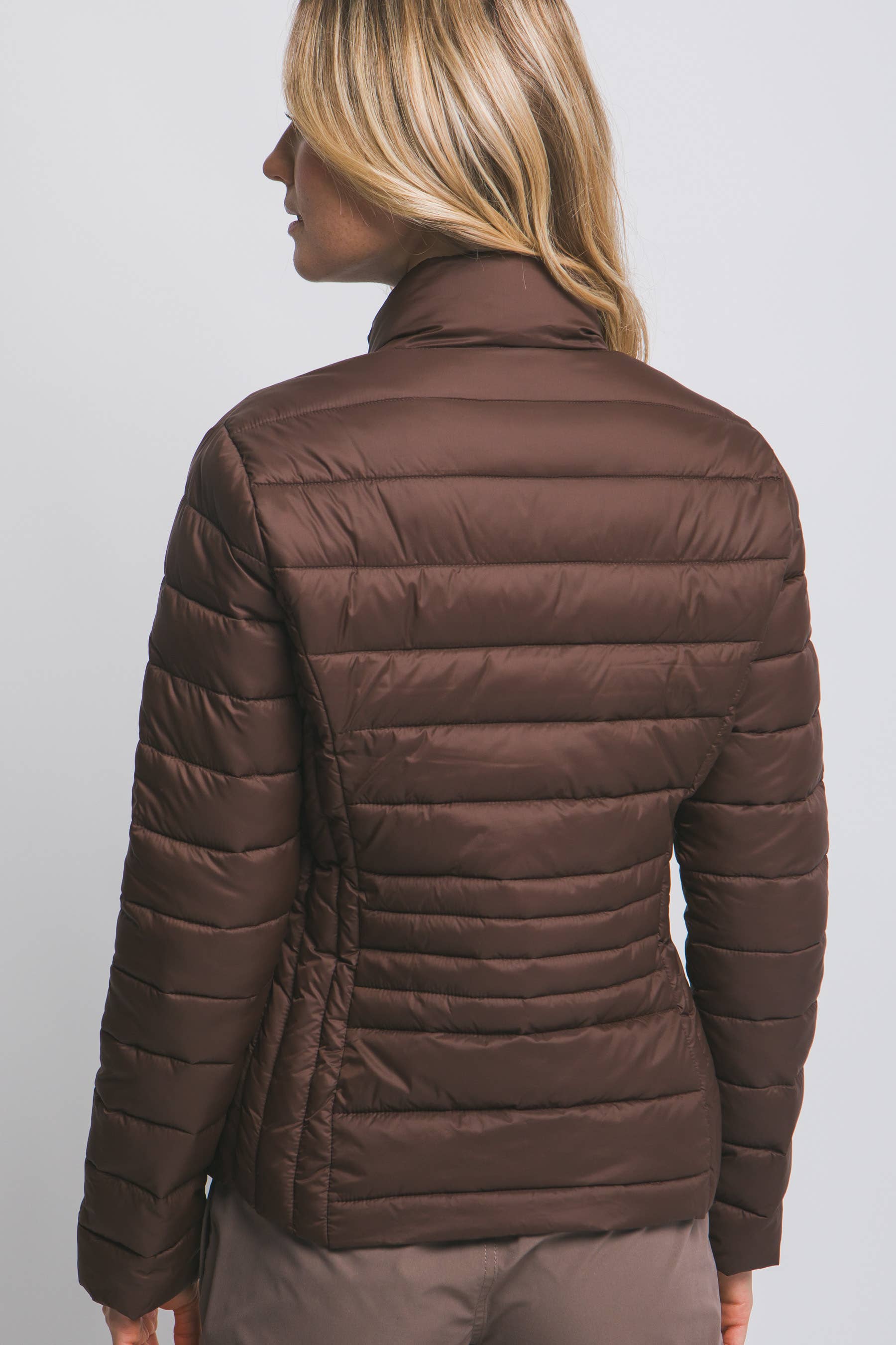 Peace Love Line - Wholesale Puffer Jacket - Women's - PL4300 - LT WEIGHT LONG SLEEVE PUFFER JACKET20