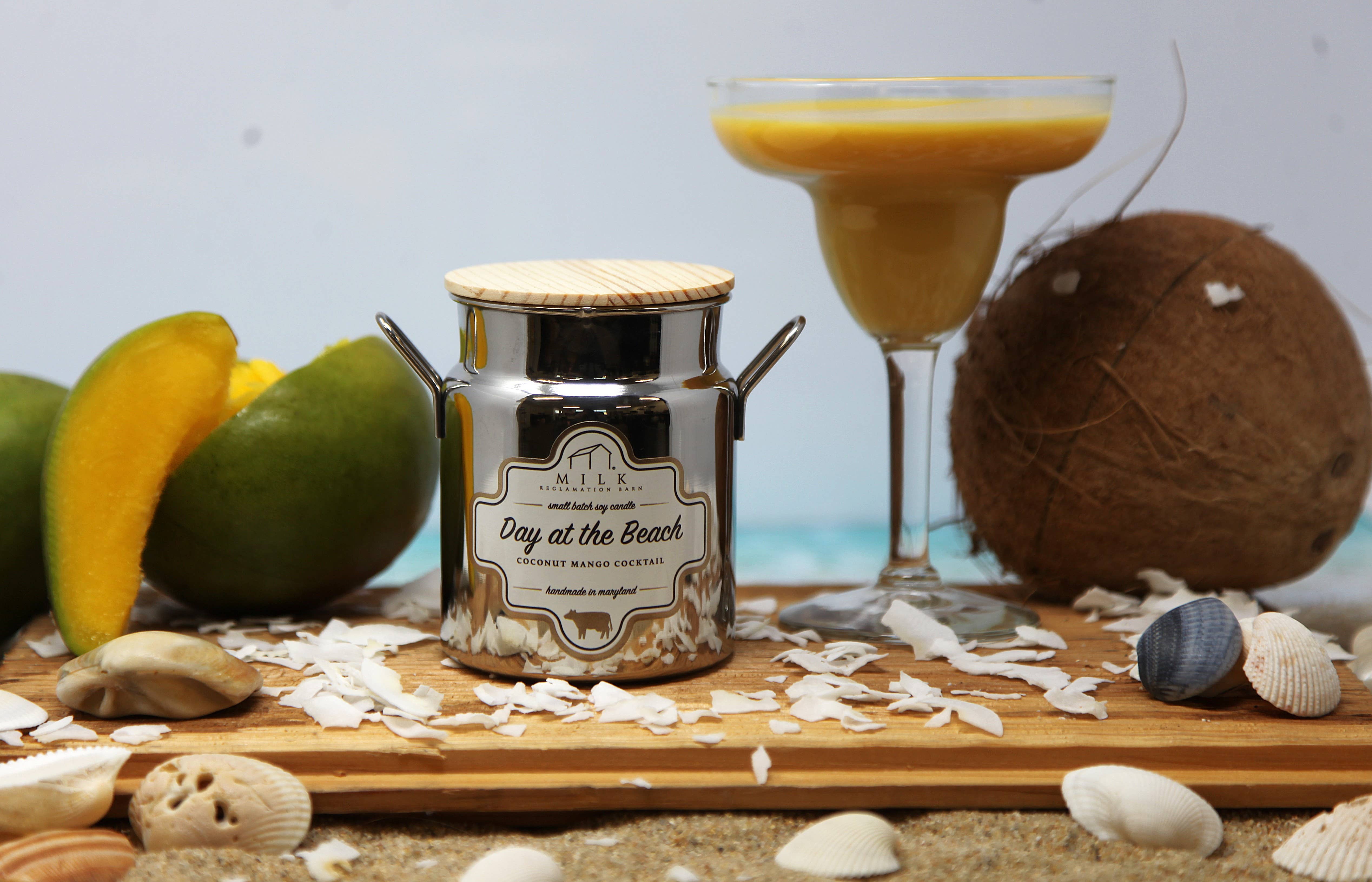 Milk Reclamation Barn - Wholesale Jar/Filled Candle - Stainless Milk Churn Candle - 12.5 oz54