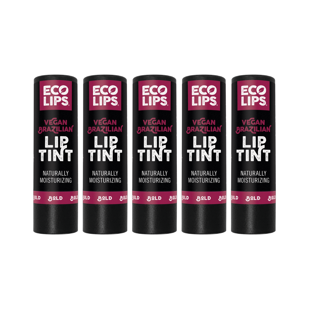 Eco Lips & Bug Soother - Wholesale Lip Stain/Dye/Tint - Vegan Brazilian Lip Tints Refill 5-Pack1