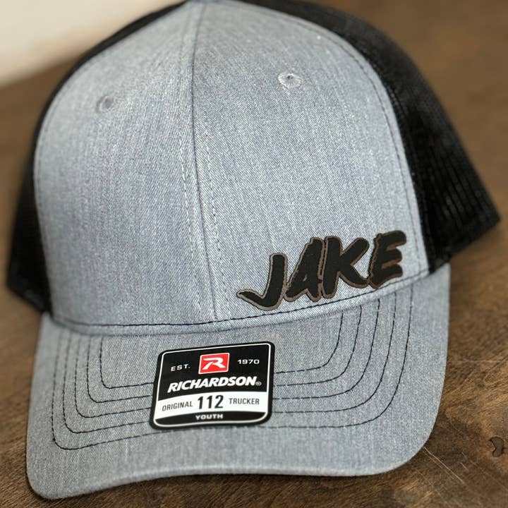 Endless Impressions - Wholesale Baseball Cap - Unisex - Engraved Logo Hat – Leatherette Patch, Trucker Style5