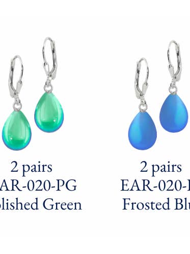 La confezione di orecchini a goccia più venduti (8 paia), gioielli in cristallo per la vendita all'ingrosso da parte di LeightWorks