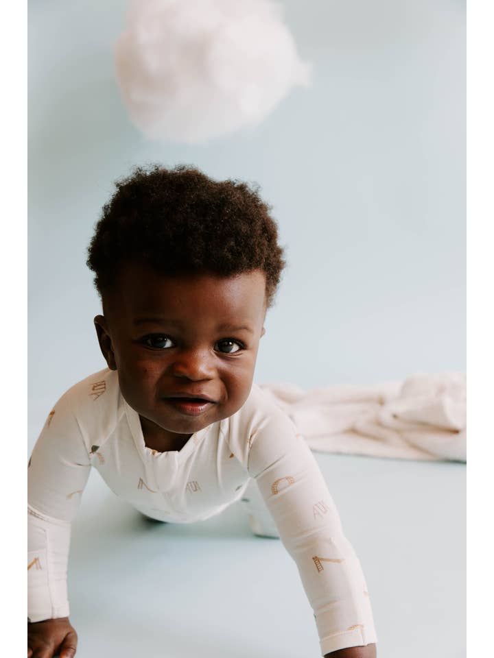 Dear Hayden - Wholesale Bodysuit (Footed) - Baby - Tencel Lyocell Footy Pajamas2