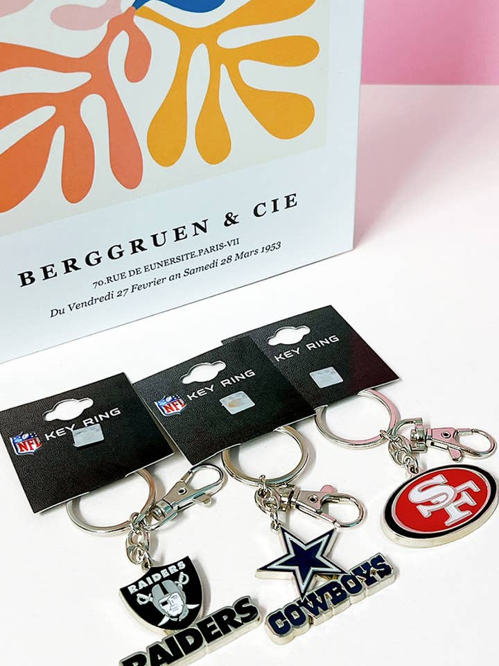NFL Sleutelhanger voor wholesale door KC Factory