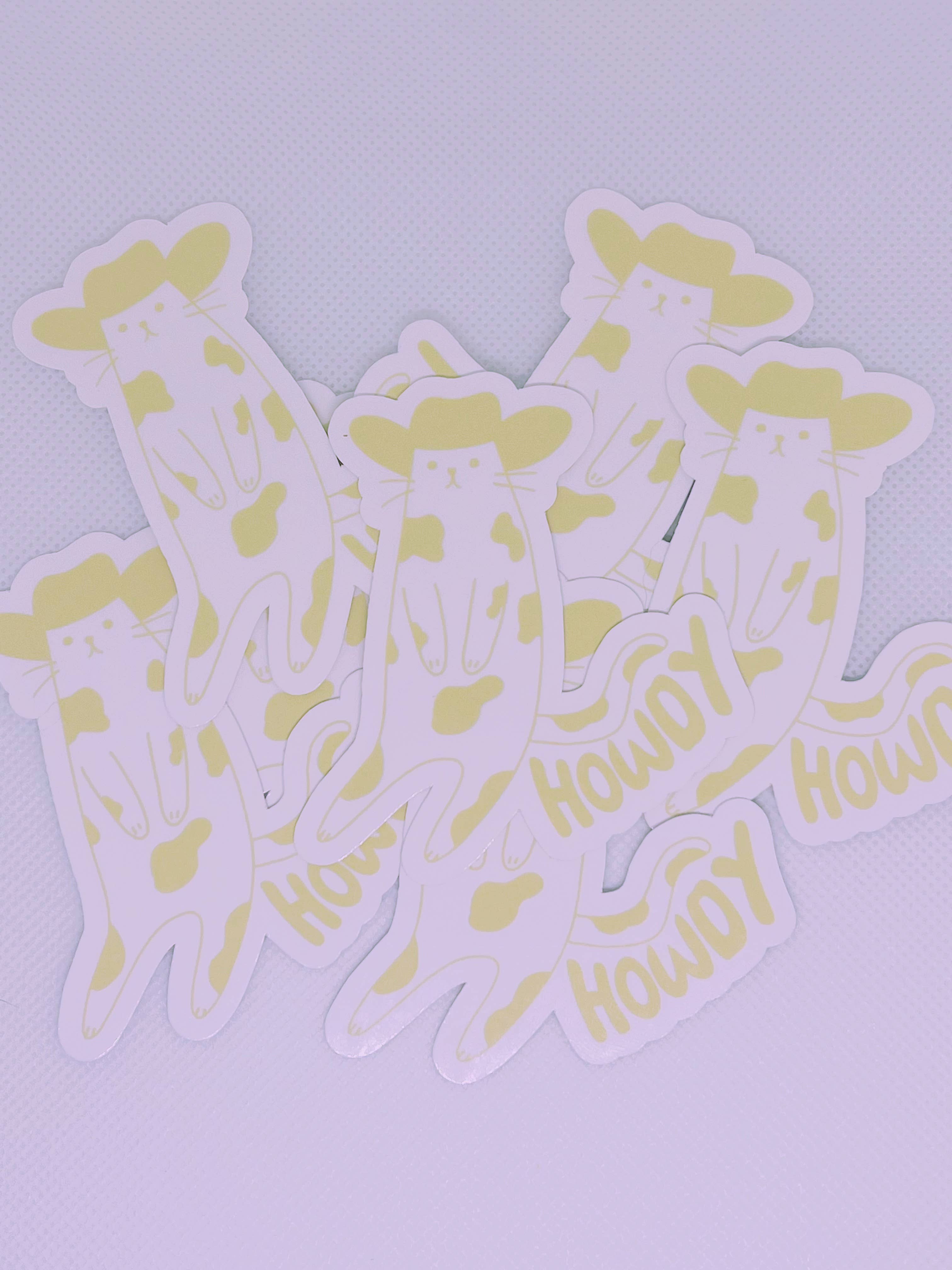 Cosmic Paper Studio – Engroshandel Klistermærke – Co Cat Sticker3