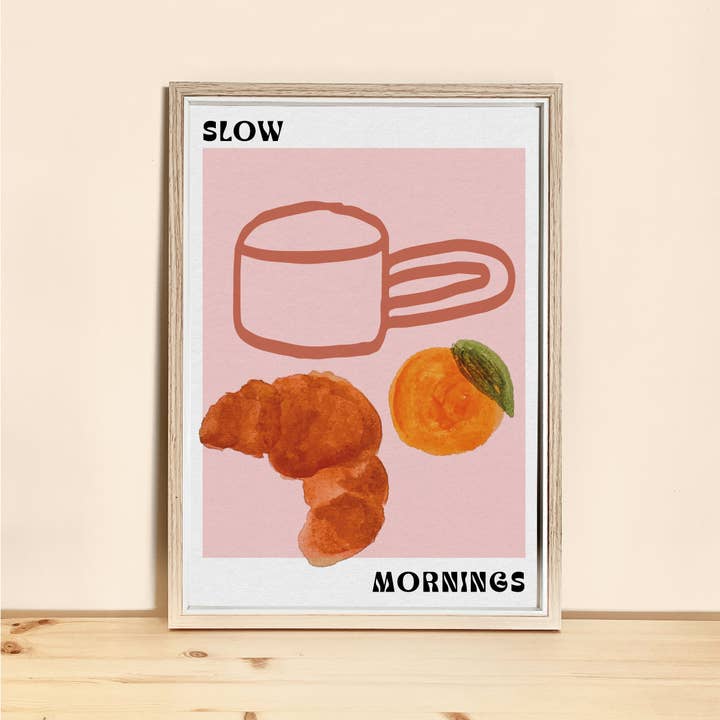 Hand and Palm - Vente Affiche d'art - Tirage artistique Slow Mornings1