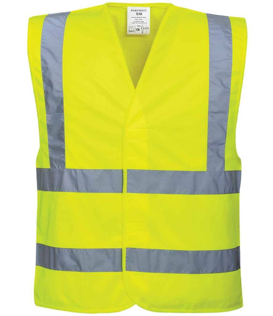 Yellow Portwest Hi-Vis Vest for wholesale on Faire1