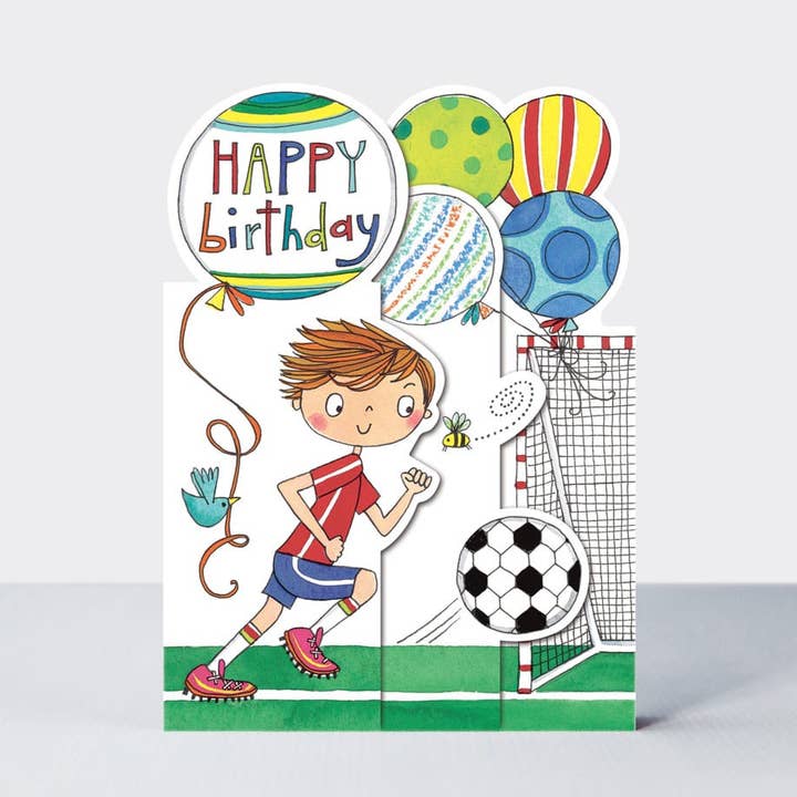 Whippersnappers - Alles Gute zum Geburtstag Fußballer Geburtstagskarte für den Großhandel von Rachel Ellen Designs