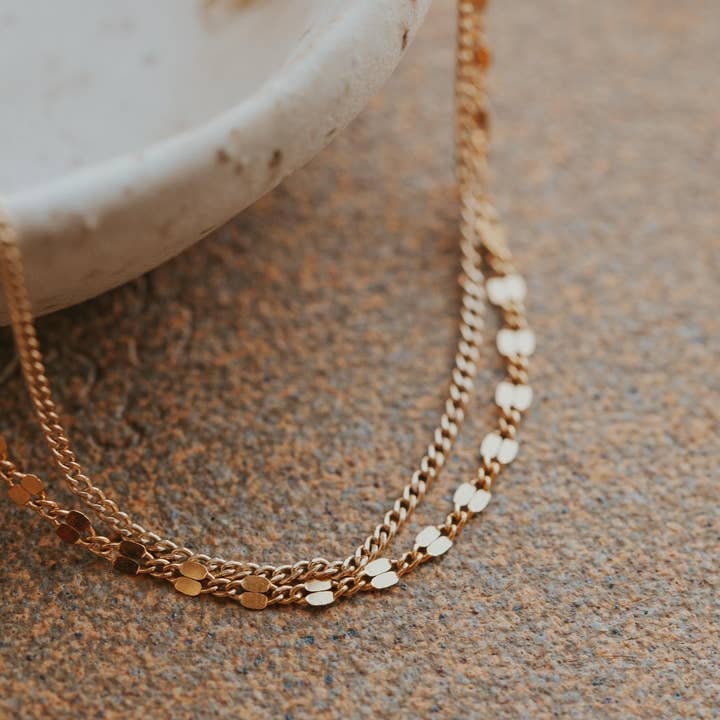 Hello Adorn - Wholesale Link & Chain Bracelet - Wild + Free Bracelet | 14kt Gold Fill + Sterling Silver