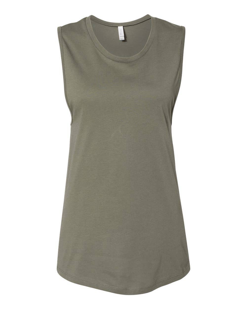 Eleven Fashion – wholesale Linne (Tryckt) - Dam – BELLA + CANVAS - Dam Jersey Muscle Tank13