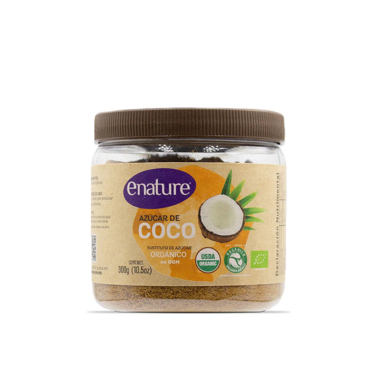 Enature - Wholesale Sugar/Sweetener - Org Coconut Sugar 300gr