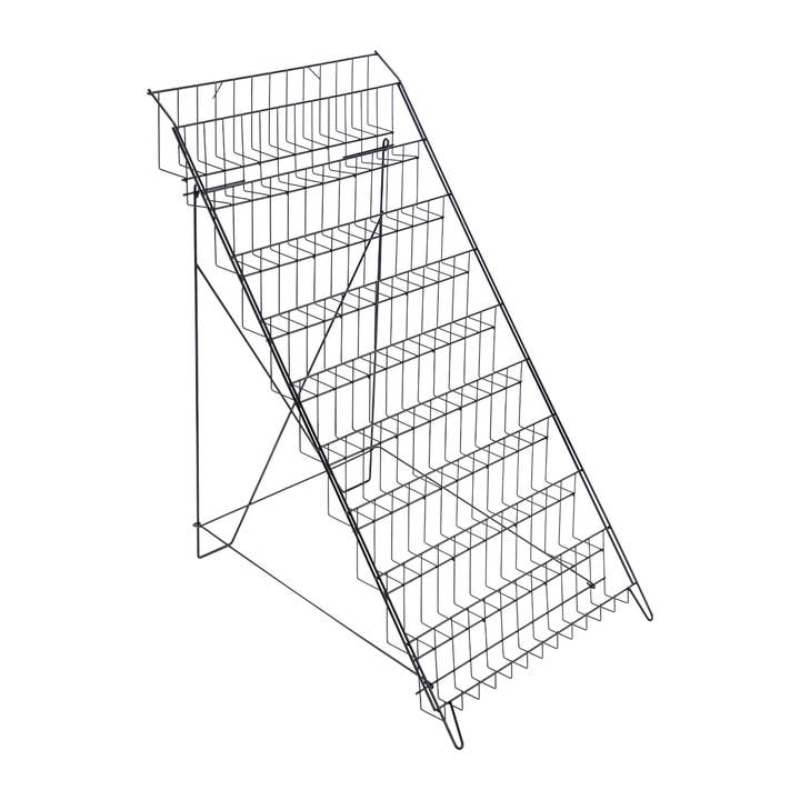 Store Supply Warehouse - Wholesale Retailer Display - Accessories - Black Floor-Standing Wire Rack - 46''H x 26 1/2''W x 31''D6