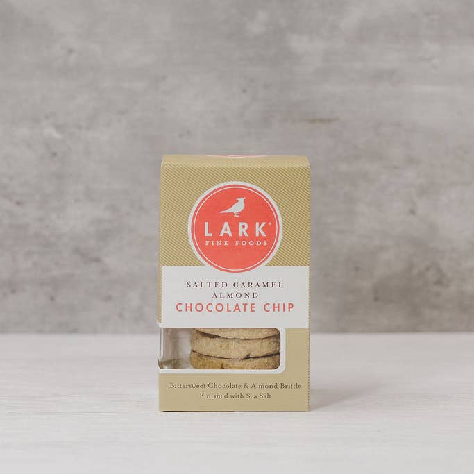 Lark Fine Foods - Wholesale Cookie - Salted Caramel Almond Chocolate Chip - 3 oz