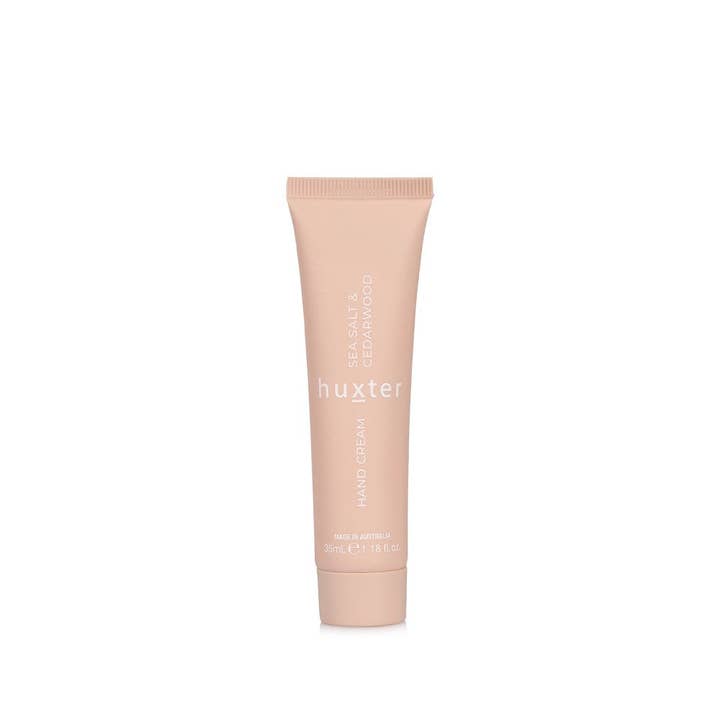 Huxter - Wholesale Hand Cream/Lotion - 35ml Hand Cream - Sea Salt & Cedarwood (Neutral)