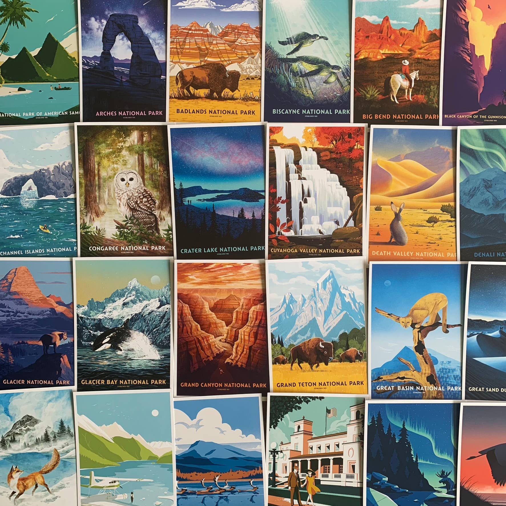 Magnifique Hearts - Vendita all'ingrosso Cartoline - Cartoline dei parchi nazionali americani, meraviglie naturali 4.6X6.42