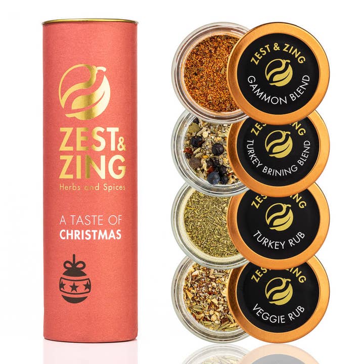 A Taste of Christmas - Spice Set for wholesale by Zest and Zing
