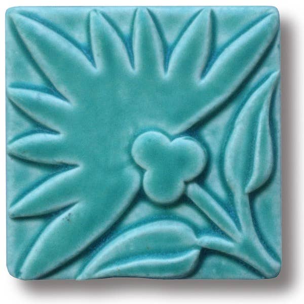 Carrelage d'art Papyrus 4x4 » pour la vente par Whistling Frog Tile Inc.