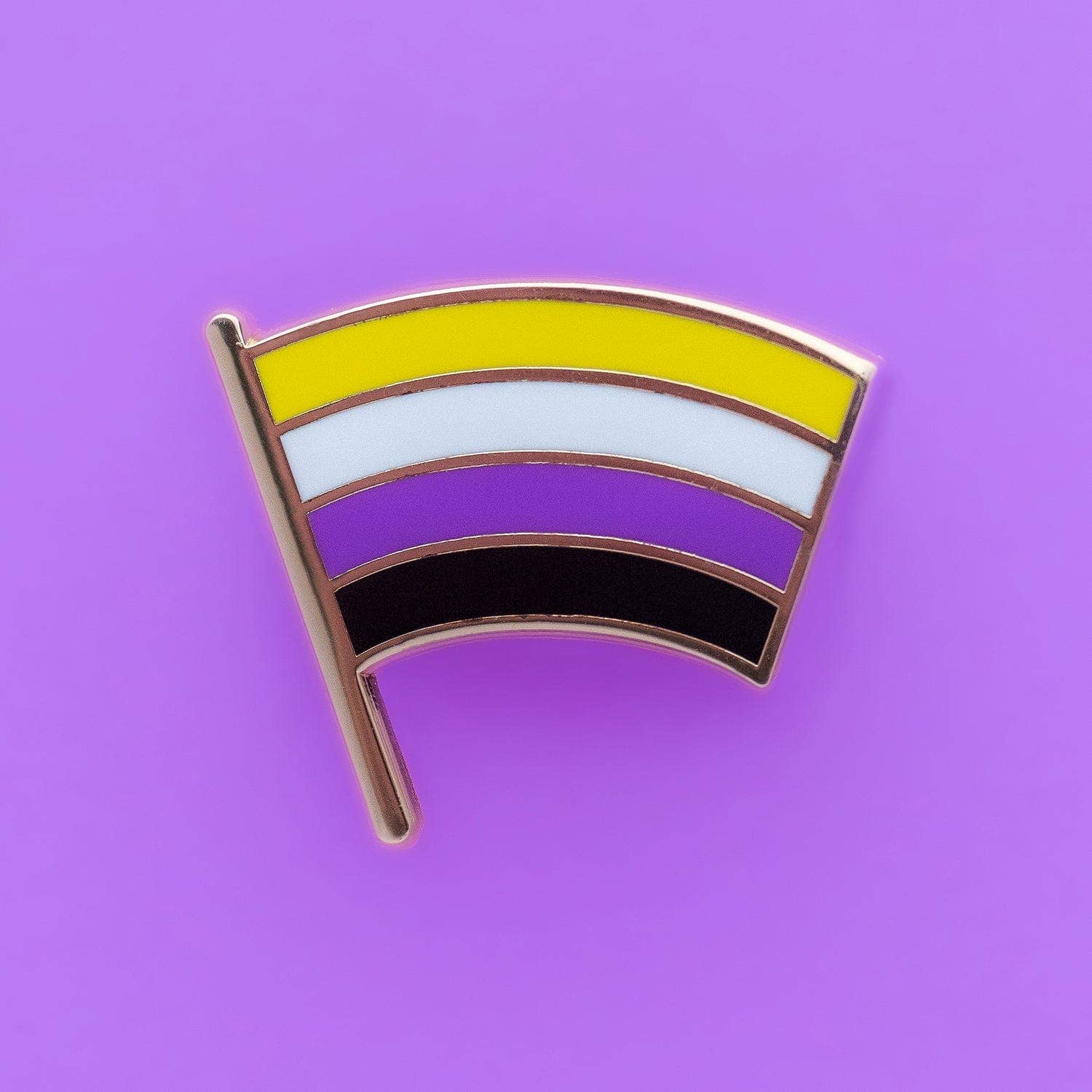 Dissent Pins – Engroshandel Reversnål/knap – Ikke-binær Flag Pin1