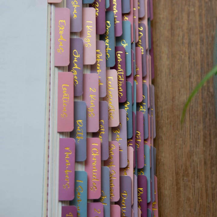 Chosen & Cherished - Wholesale Bookmark - Ombre Bible Index Tabs | Colorful Bible Tabs5