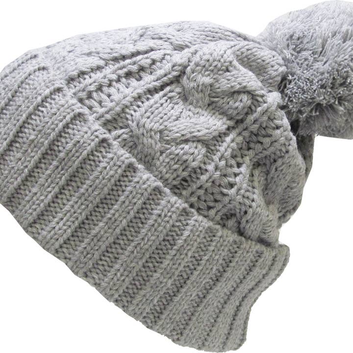 KBETHOS – Großhandel Beanie – Damen – Chunky Pom Pom Mütze3