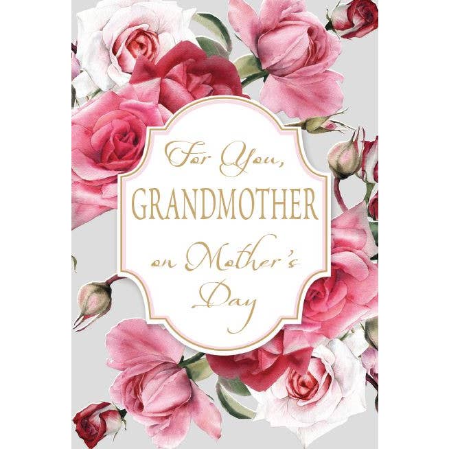 Mothers Day Grandmother Greeting for wholesale by InterGreet.com