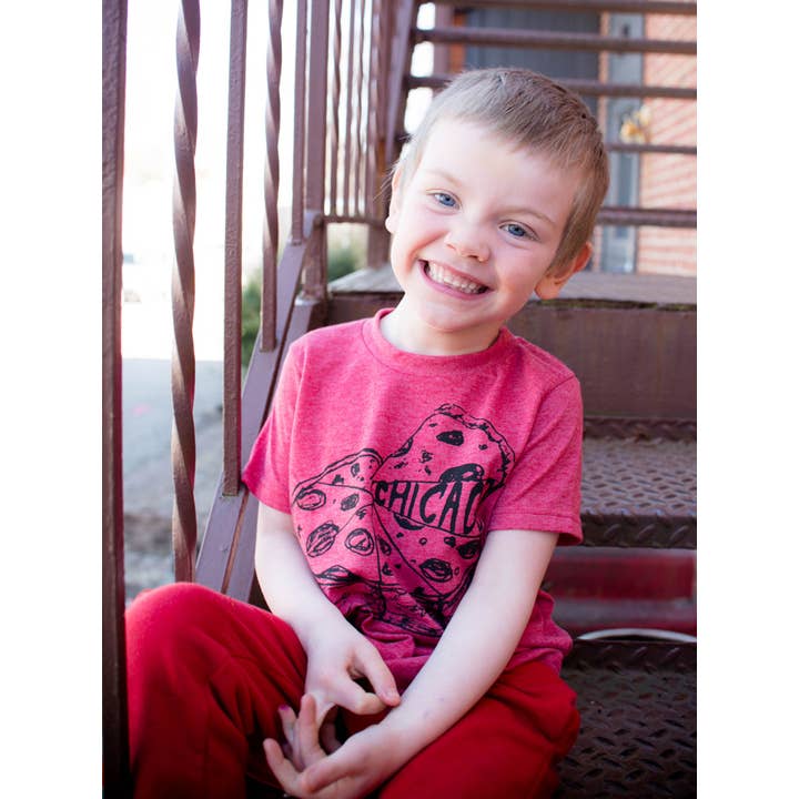 Chicago Pizza : Youth Tee for wholesale by Megan Lee Designs