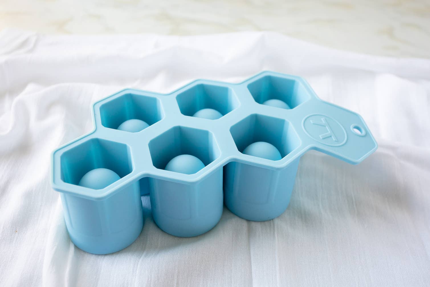 Fox Run Brands - Wholesale Ice Tray/Mold - Outset Silicone Hexagon Ice Shot Mold, 6 Glass Capacity1