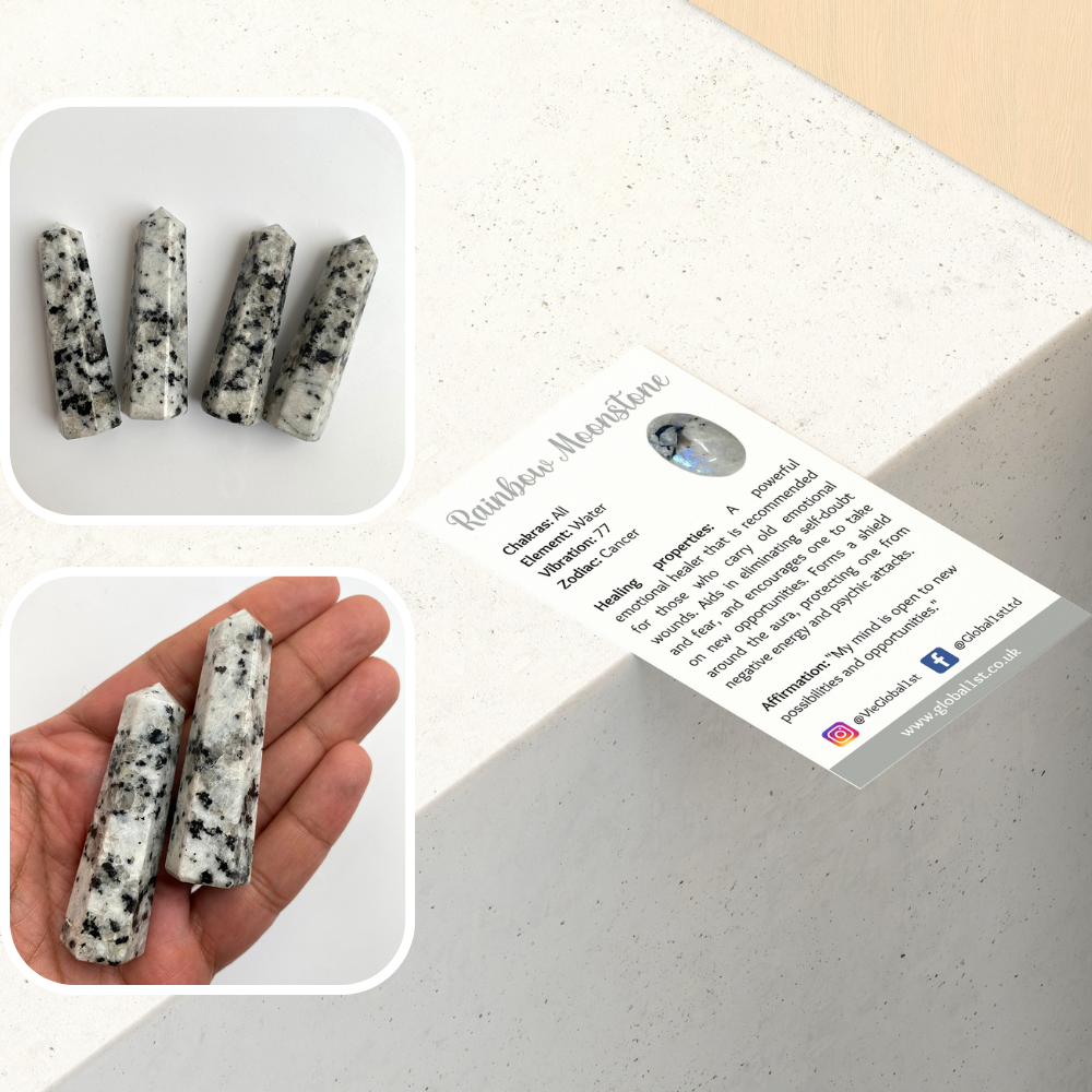 VIE - Vendita all'ingrosso Pietra/cristallo spirituale - Piccola torre obelisco 5-7 cm35