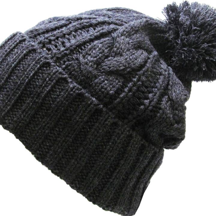 KBETHOS – Großhandel Beanie – Damen – Chunky Pom Pom Mütze2