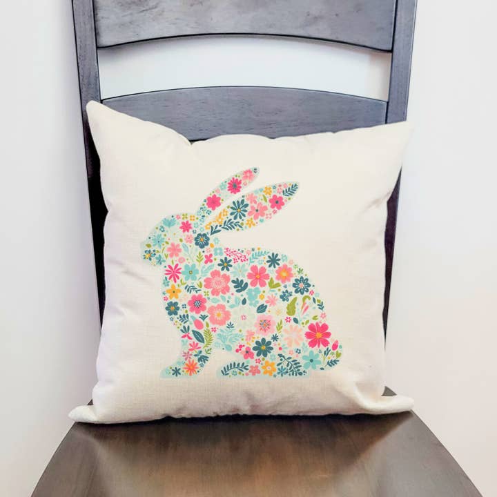 Go Charlotte - Venta al por mayor Funda de cojín - Funda de almohada Flower Bunny1