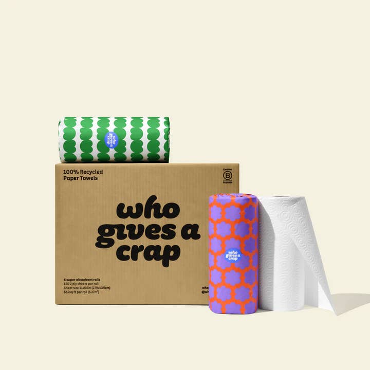100% Recycled Paper Towels - 6 Rolls and other Purchase Wholesale towel pastor. Free Returns & Net 60 Terms on Faire trending on Faire.