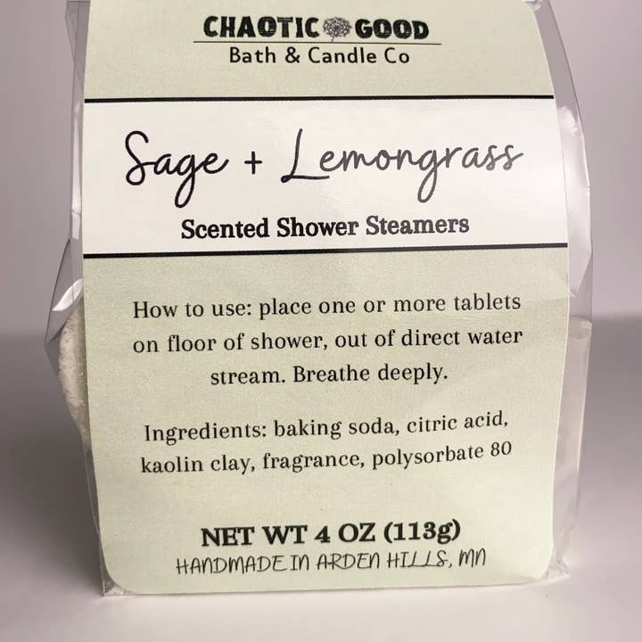 Chaotic Good Bath & Candle Co - Wholesale Shower Steamer/Bomb - Shower Steamers3