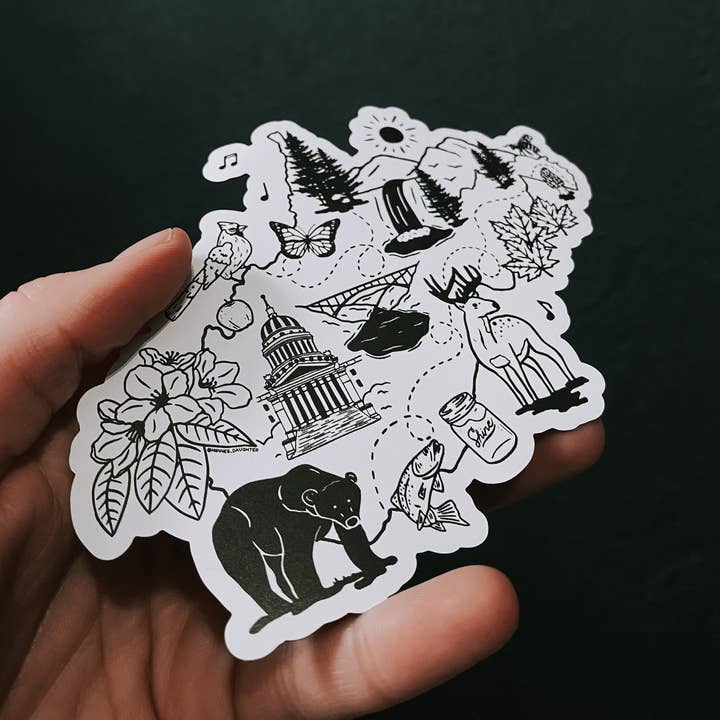 Hippie’s Daughter - Wholesale Magnet - WV // magnet1