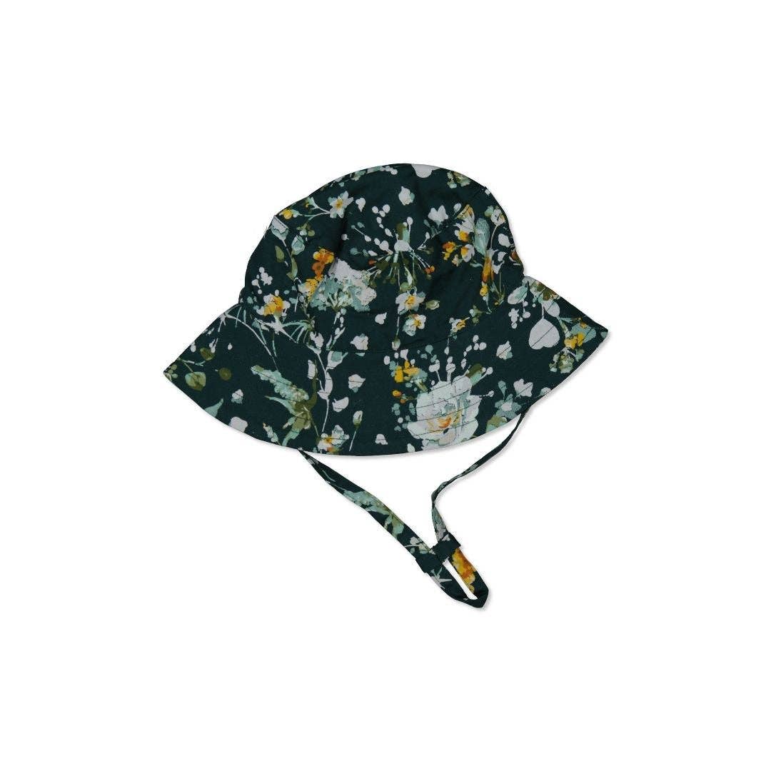 Burrow & Be Australia - Wholesale Sun hat – Kids - Sun Hat - Green Spring Melody