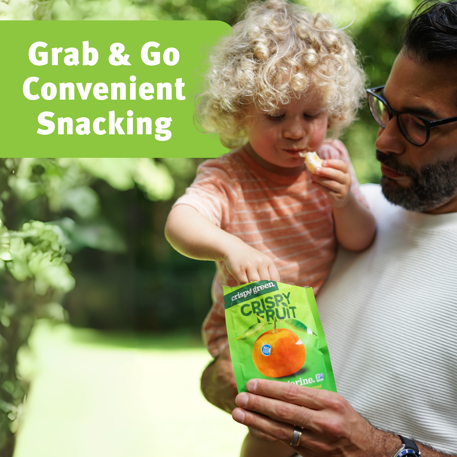 Crispy Green - Wholesale Dried/Dehydrated Fruit - Freeze Dried Tangerine 12g, Single4