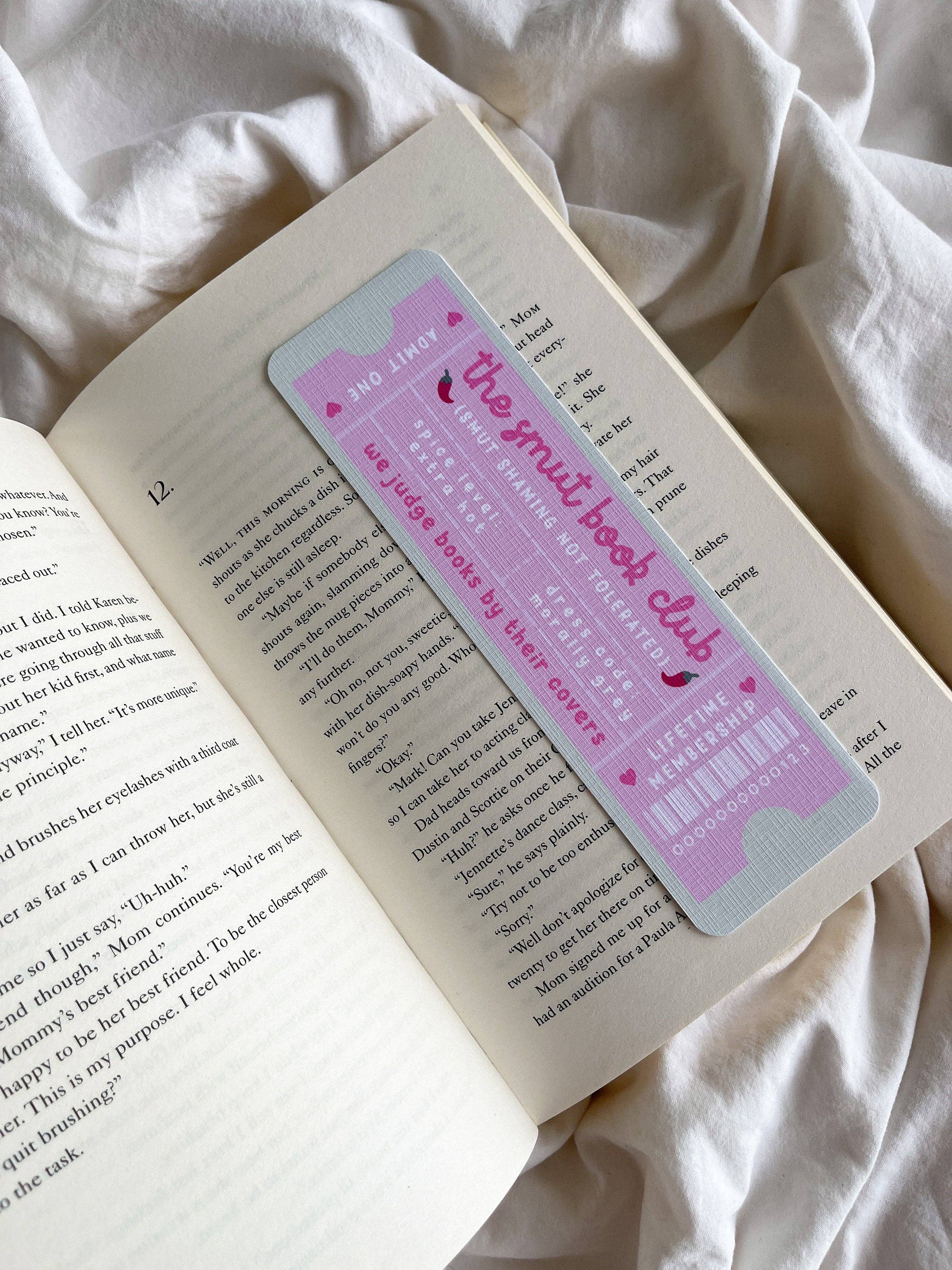 Fleurs on Sunday - Wholesale Bookmark - The Smut Book Club Bookmark Ticket0