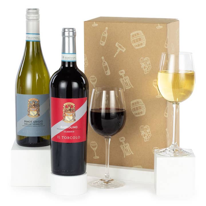 Duo de vins italiens pour la vente par Red Hamper