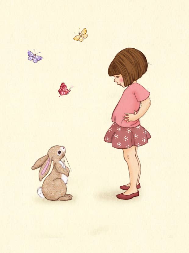 Cartolina Belle, Boo e le farfalle per la vendita all'ingrosso da parte di Ollebol & Muis