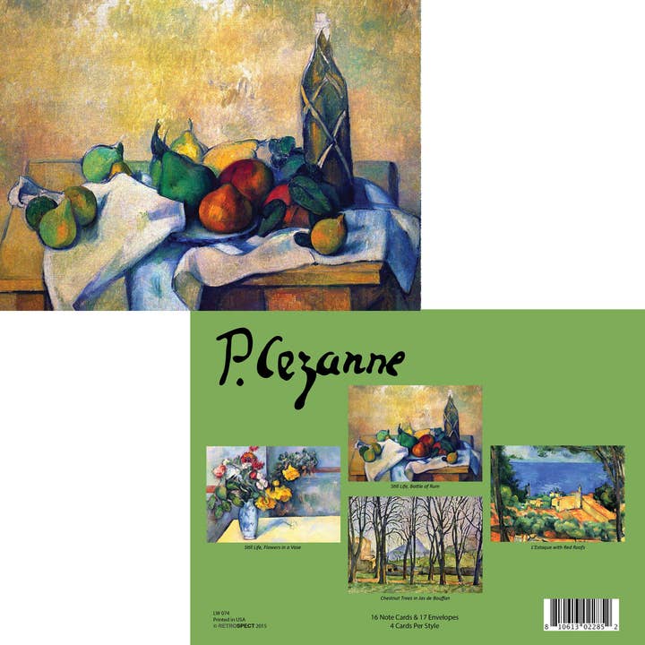 Cezanne Notecard - Boxed Set för wholesale av The Retrospect Group Collection
