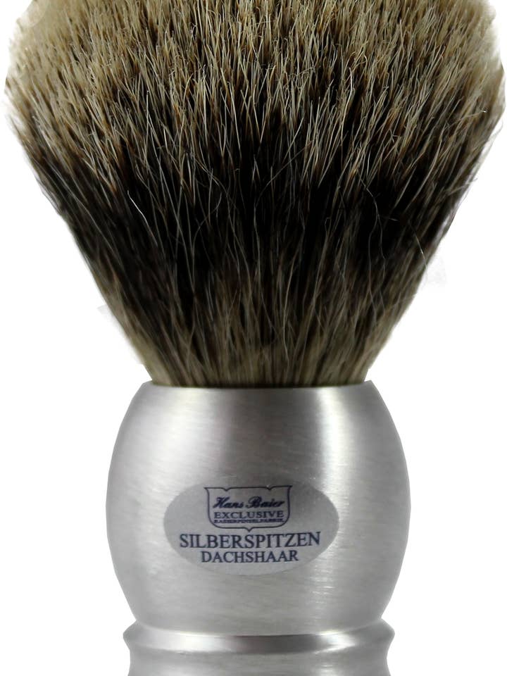 Barberkost med aluminiumhåndtag for engroshandel hos Hans Baier Exklusive