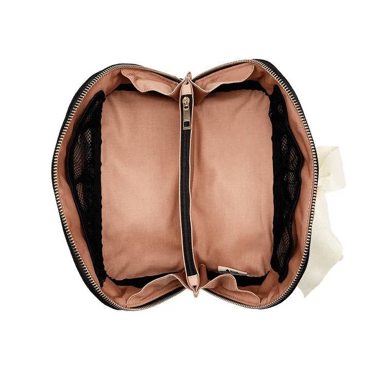 Bag-all Europe - Wholesale Makeup/Cosmetic Bag - Organizing Makeup Bag, Expandable – Black2