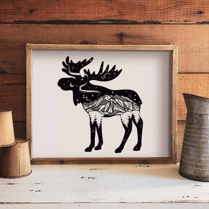 Eland print voor wholesale door Mountain Mornings