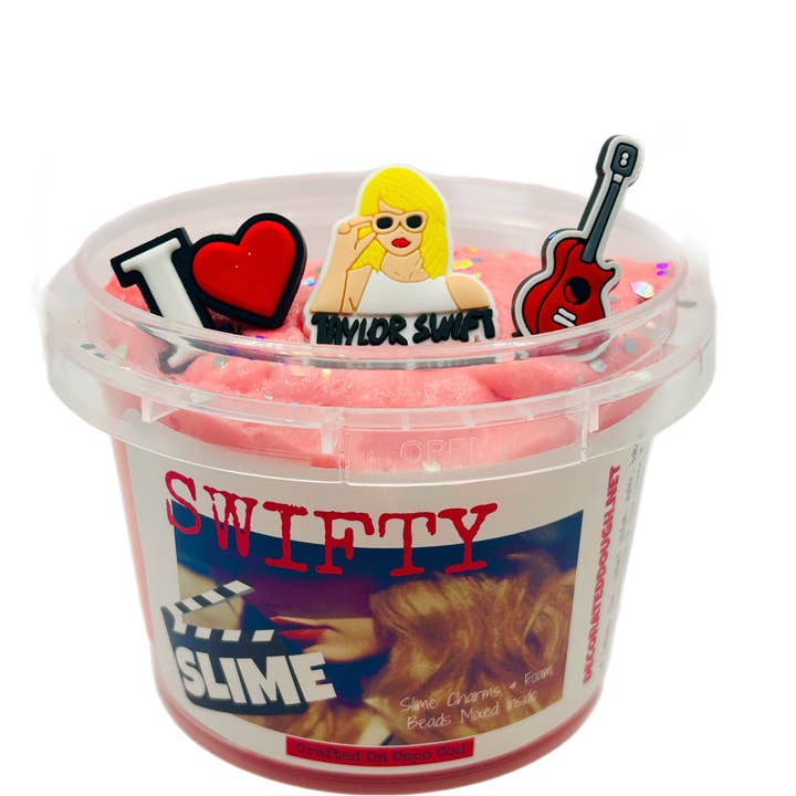 Decorated Dough - Wholesale Putty/Slime - Kids - Taylor Swift Swifty Slime Red