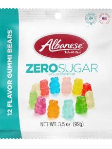 Albanese Zero Sugar Gummi Bears 3.5 oz for wholesale by iSweet.ca