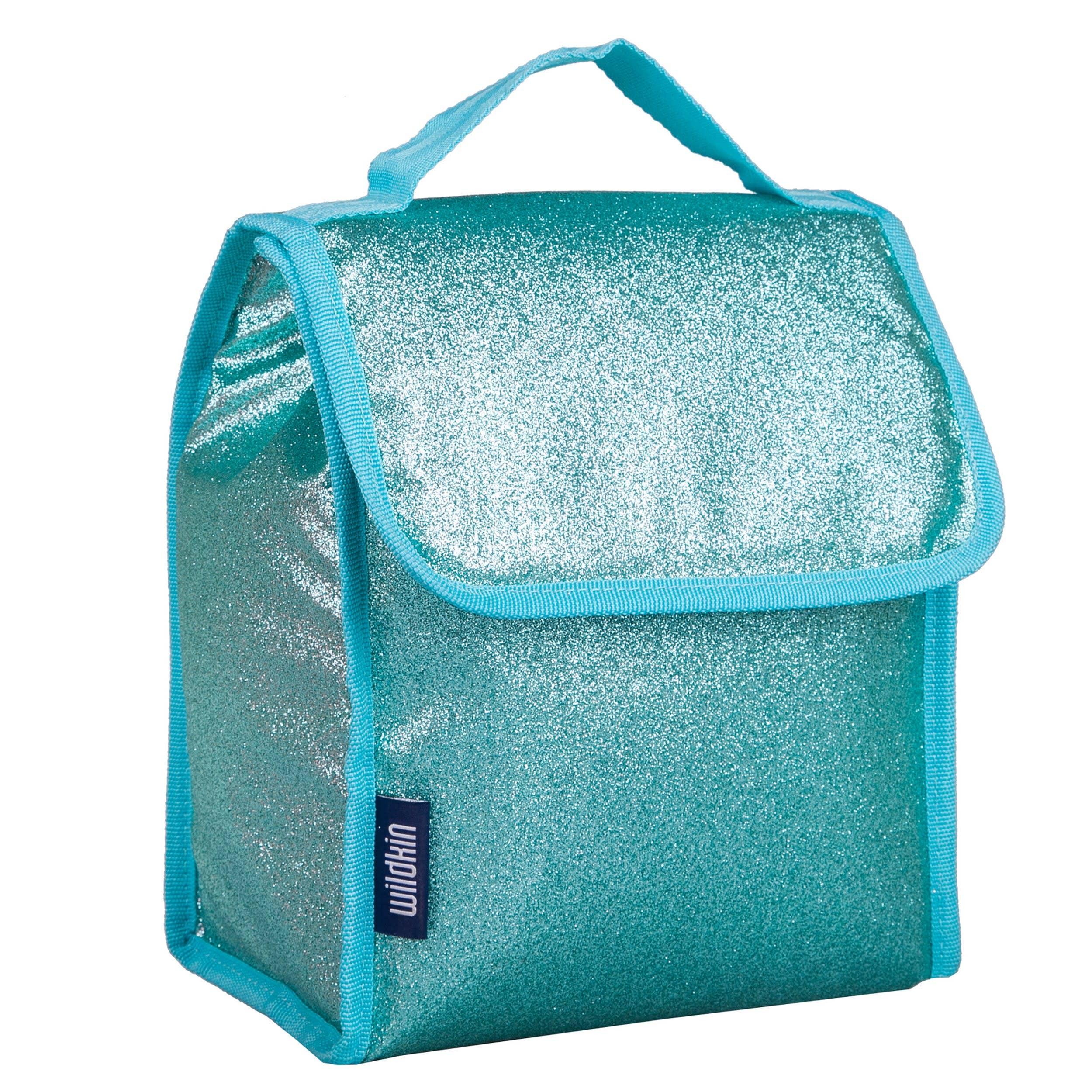 Wildkin - Wholesale Lunch Bag/Box - Kids - Blue Glitter Lunch Bag3