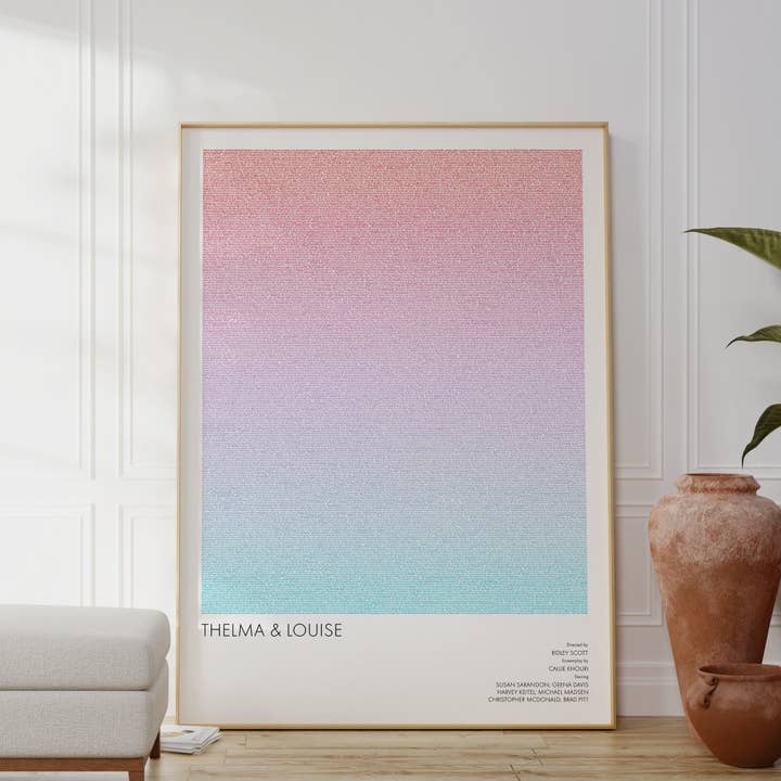 Thelma & Louise Scriptdruk voor wholesale door Fade Out Prints