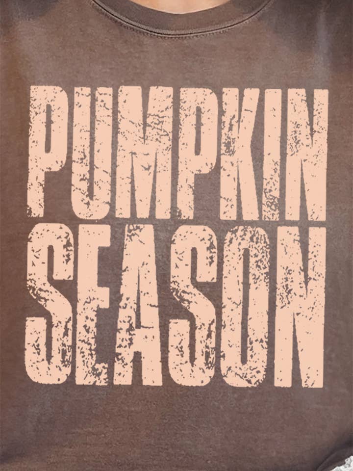 Distressed Pumpkin Season Ready To Press DTF Transfer for wholesale by Wholesale Accessory Market